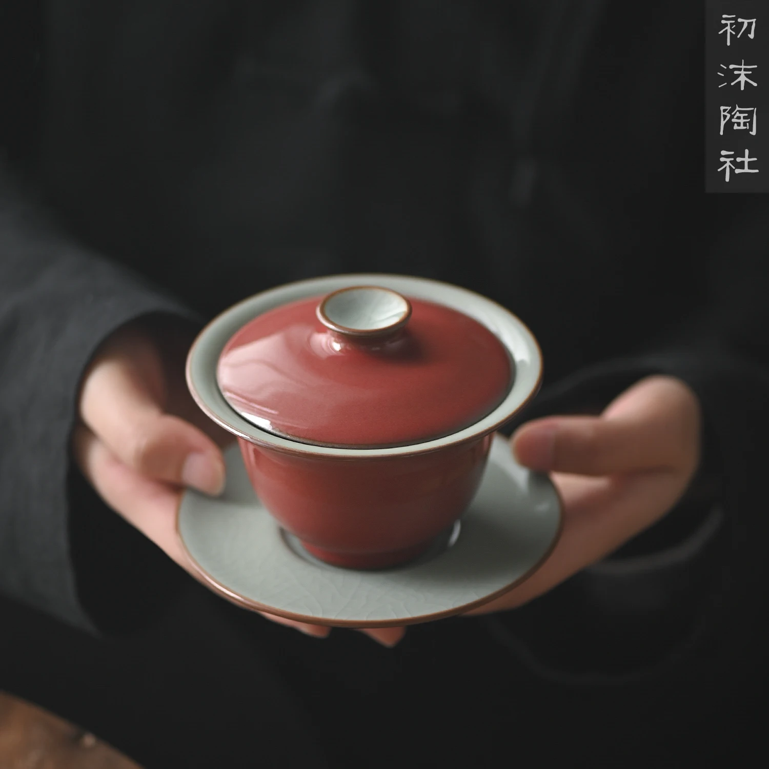 ★Mo pottery society Jingdezhen handmade Jihong Ru kiln Kung Fu cover bowl household ceramics Sancai cover bowl tea bowl
★Mo pottery society Jingdezhen handmade Jihong Ru kiln Kung Fu cover bowl household ceramics Sancai cover bowl tea bowl