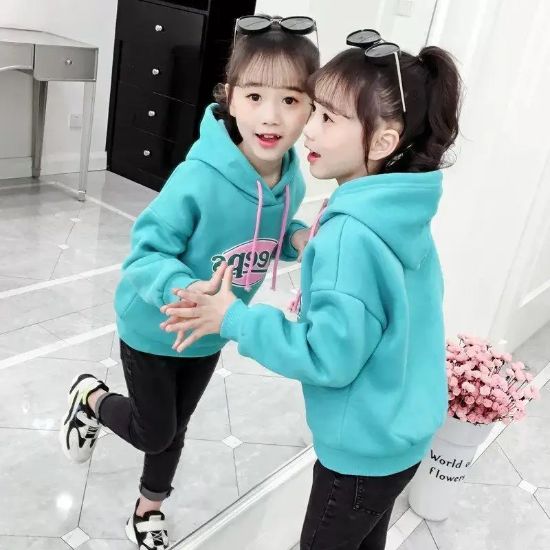 Children Plus Velvet Warm Clothes Girls Autumn Winter Long Sleeves Loose Sweatshirts Baby Kids Outfits 4 5 7 8 9 10 12 13 Years
Children Plus Velvet Warm Clothes Girls Autumn Winter Long Sleeves Loose Sweatshirts Baby Kids Outfits 4 5 7 8 9 10 12 13 Years