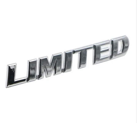 3D Silver Metal LIMITED Off-road 4X4 Auto Trunk Emblems Badge Decal Sticker Car Accessories
3D Silver Metal LIMITED Off-road 4X4 Auto Trunk Emblems Badge Decal Sticker Car Accessories