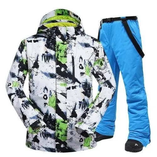 Ski Suit Men Winter Outdoor Windproof Waterproof Thermal Jacket Snowboarding Big Boys Snow Clothes
Ski Suit Men Winter Outdoor Windproof Waterproof Thermal Jacket Snowboarding Big Boys Snow Clothes