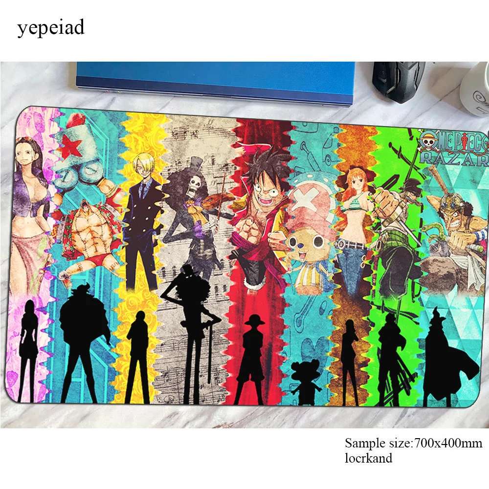 one piece mouse pad gamer 700x400x3mm best gaming mousepad notebook pc accessories Christmas gifts laptop padmouse ergonomic mat
one piece mouse pad gamer 700x400x3mm best gaming mousepad notebook pc accessories Christmas gifts laptop padmouse ergonomic mat
