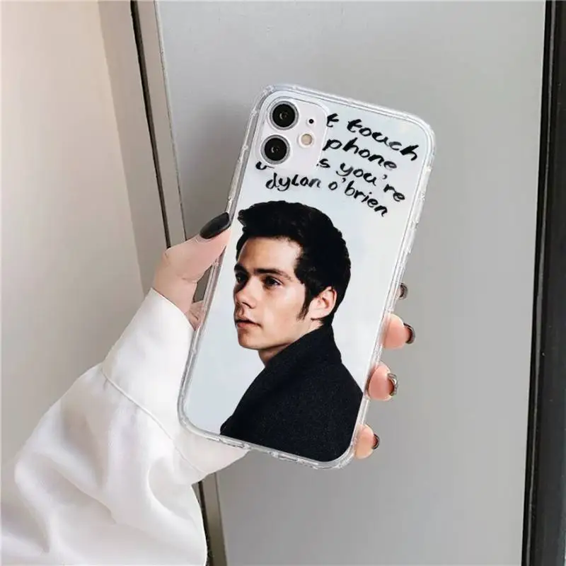 Hot Teen Wolf Dylan O'Brien Phone Case Transparent for iPhone 11 12 mini pro XS MAX 8 7 6 6S Plus X 5S SE 2020 XR
Hot Teen Wolf Dylan O'Brien Phone Case Transparent for iPhone 11 12 mini pro XS MAX 8 7 6 6S Plus X 5S SE 2020 XR