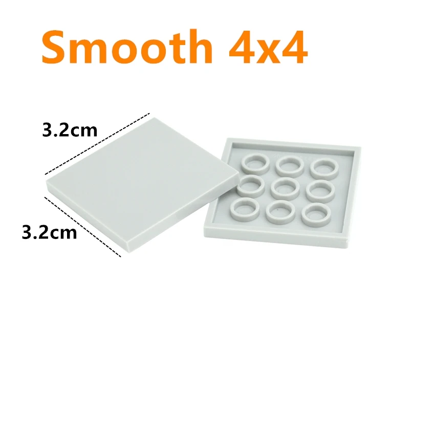30PCS DIY 4*4 Tile Building Blocks Assembles Particles Figure Bricks Smooth Flat 4x4 Educational Creative MOC Toys for Children
30PCS DIY 4*4 Tile Building Blocks Assembles Particles Figure Bricks Smooth Flat 4x4 Educational Creative MOC Toys for Children