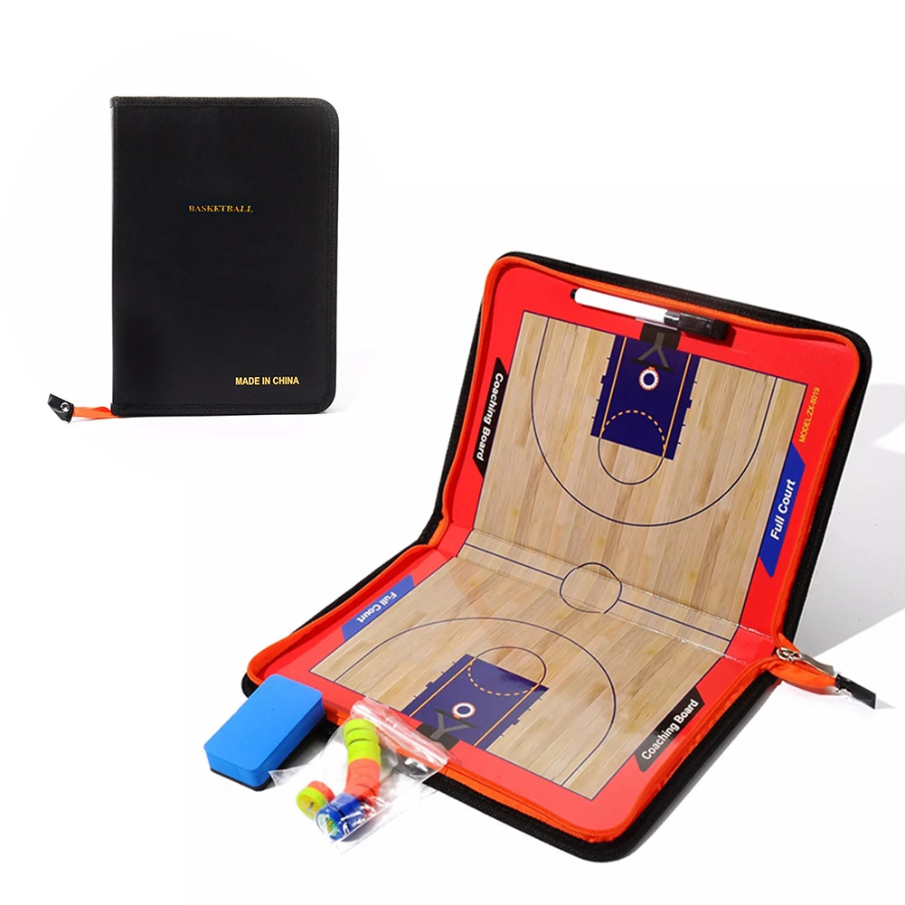 Guidance Strategy Zipper Clear Basketball Training Magnetic Foldable Sports Portable Wear Resistant Analysis Coaching Board
Guidance Strategy Zipper Clear Basketball Training Magnetic Foldable Sports Portable Wear Resistant Analysis Coaching Board