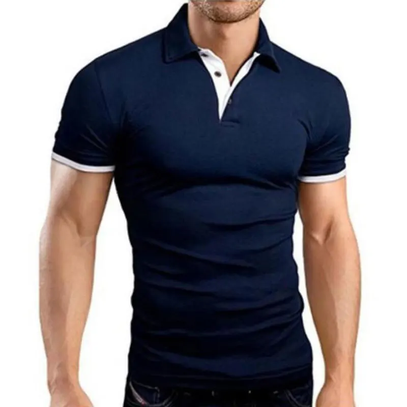 New Summer Short-Sleeved Polo Shirt Men's Business Lapel Fashion Casual Slim Breathable Letters British Couple Tops
New Summer Short-Sleeved Polo Shirt Men's Business Lapel Fashion Casual Slim Breathable Letters British Couple Tops