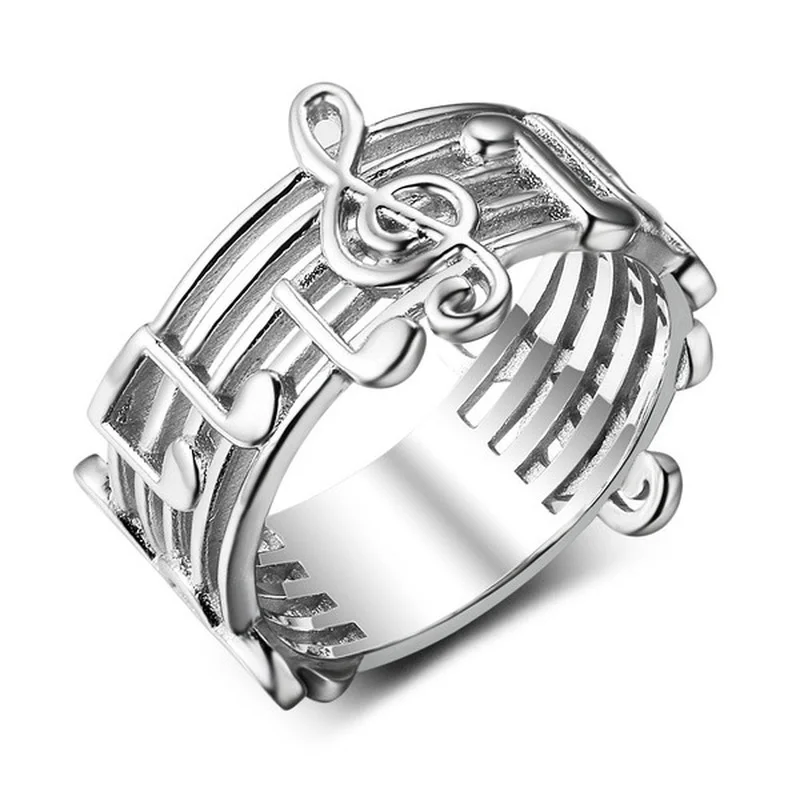 2022 New Simple Creative Fashion Hollow Musical Note Silver Color Female Alloy Ring for Women Jewelry Accessories
2022 New Simple Creative Fashion Hollow Musical Note Silver Color Female Alloy Ring for Women Jewelry Accessories