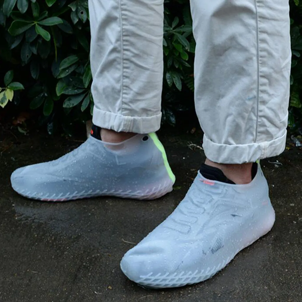 Waterproof Shoe Cover Reusable Silicone Material Unisex Shoes Protector Skid-proof Zipper Rain Boots for Indoor Outdoor Rainyday
Waterproof Shoe Cover Reusable Silicone Material Unisex Shoes Protector Skid-proof Zipper Rain Boots for Indoor Outdoor Rainyday