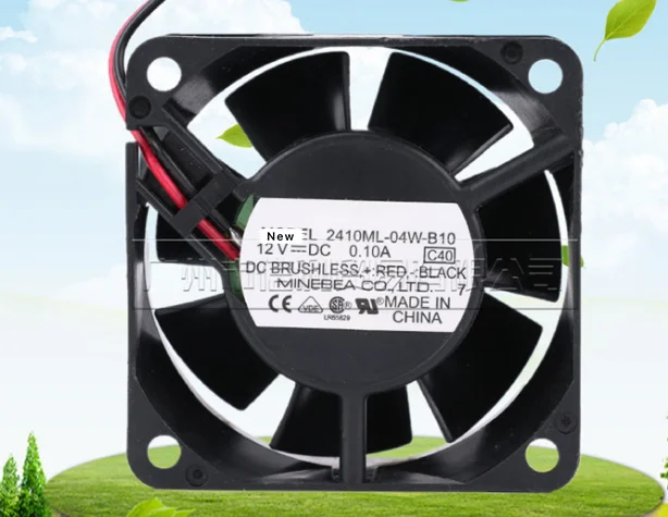 FOR NMB-MAT 2410ML-04W-B10 C35 DC 12V 0.10A 2-Wire 60X60X25mm Server Cooling Fan
FOR NMB-MAT 2410ML-04W-B10 C35 DC 12V 0.10A 2-Wire 60X60X25mm Server Cooling Fan