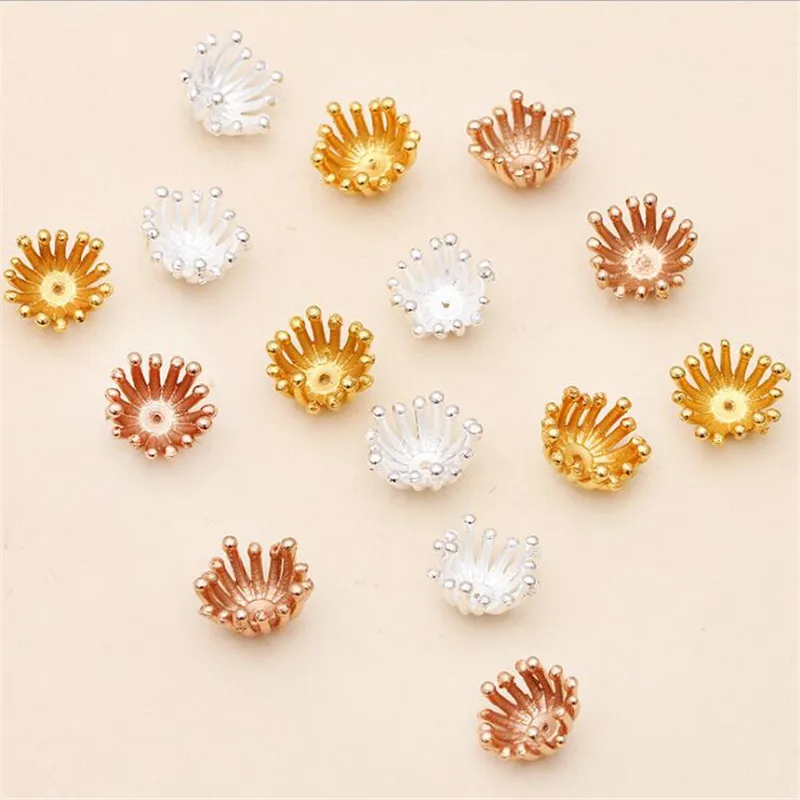

SIXTY TOWFISH 30 Pieces DIY Jewelry Accessories Alloy 11 mm Three-Dimensional Torus
