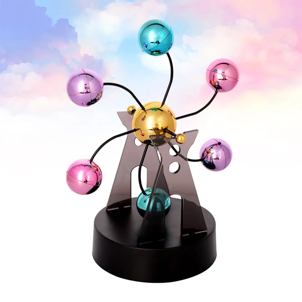 1pc Colorful Perpetual Motion Instrument Personal Colorful Hot Wheel Electromagnetic Pendulum without Battery for Kids (Co
1pc Colorful Perpetual Motion Instrument Personal Colorful Hot Wheel Electromagnetic Pendulum without Battery for Kids (Co