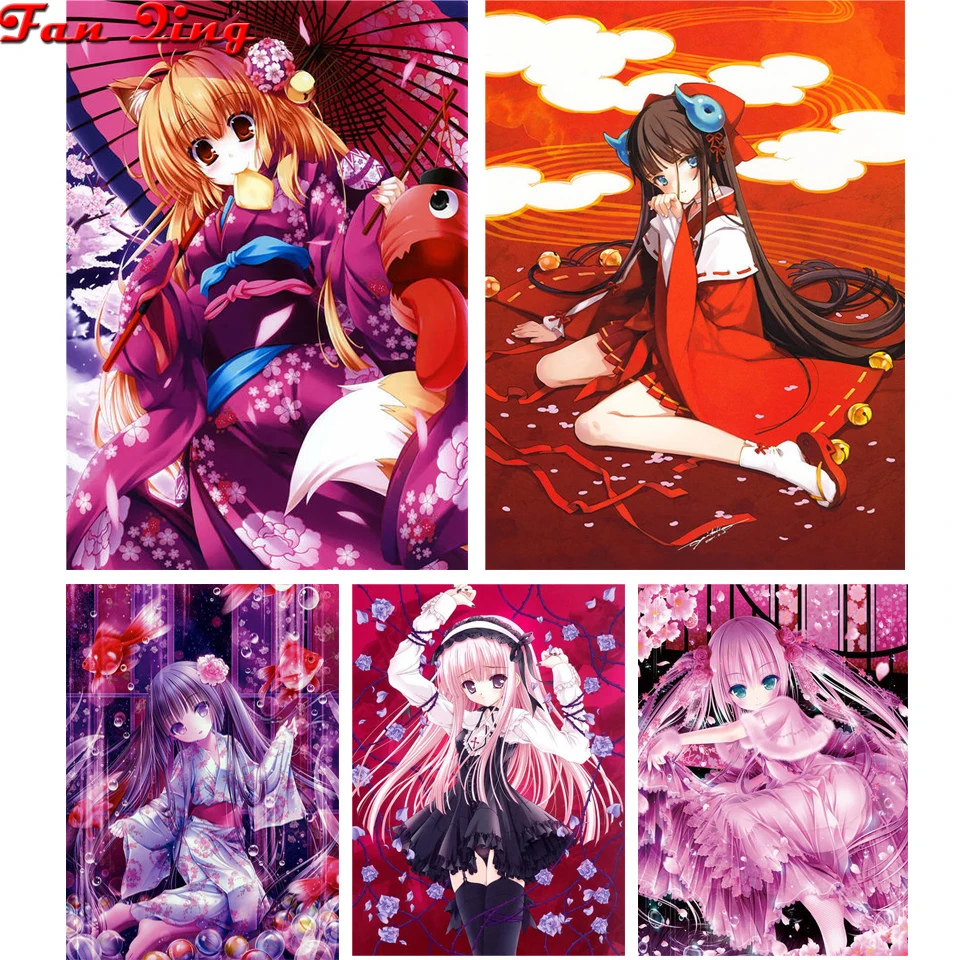 Japanese Anime Diamond Painting 5D Diy Manga Cute Girl Diamond Mosaic Cartoon Embroidery Cross Stitch Home Decor Pictures
Japanese Anime Diamond Painting 5D Diy Manga Cute Girl Diamond Mosaic Cartoon Embroidery Cross Stitch Home Decor Pictures