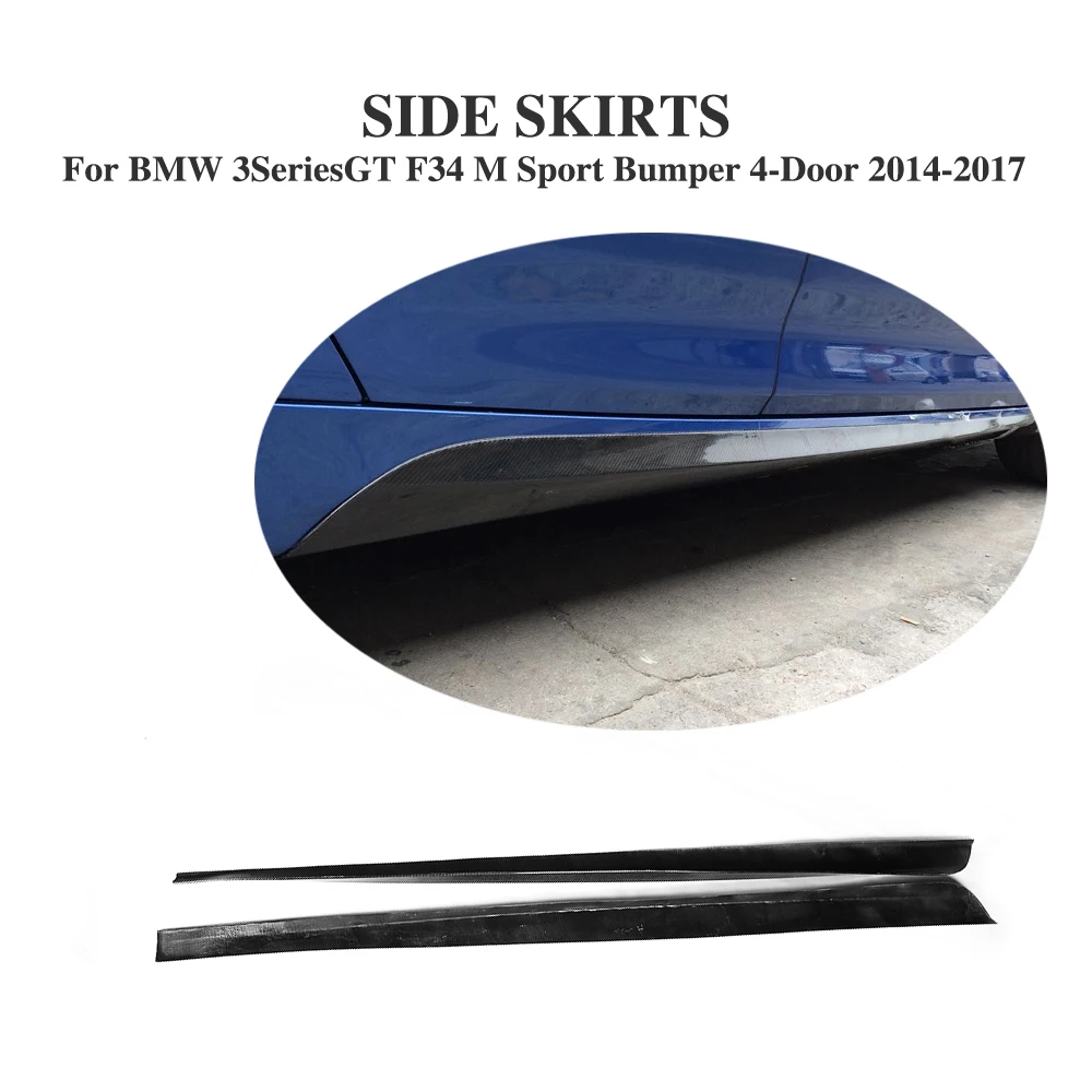 Carbon Fiber Auto Upper Side aprons skirts body kit for BMW 3 Series GT F34 M Sport Bumper 4-Door 2014-2017
Carbon Fiber Auto Upper Side aprons skirts body kit for BMW 3 Series GT F34 M Sport Bumper 4-Door 2014-2017