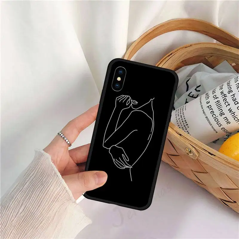 Aesthetics Elegant Beauty Curved Line Phone Case for iPhone 11 12 pro XS MAX 8 7 6 6S Plus X 5S SE 2020 XR
Aesthetics Elegant Beauty Curved Line Phone Case for iPhone 11 12 pro XS MAX 8 7 6 6S Plus X 5S SE 2020 XR