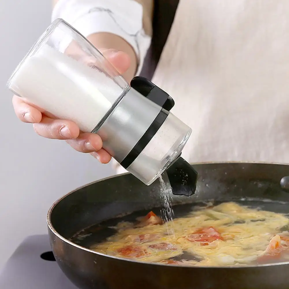 Steel Seasoning Jar Spice Jar Push-type Salt Control Pepper Cruet Tins Seasoning Sprays Container Tools Spice Kitchen W0K0
Steel Seasoning Jar Spice Jar Push-type Salt Control Pepper Cruet Tins Seasoning Sprays Container Tools Spice Kitchen W0K0