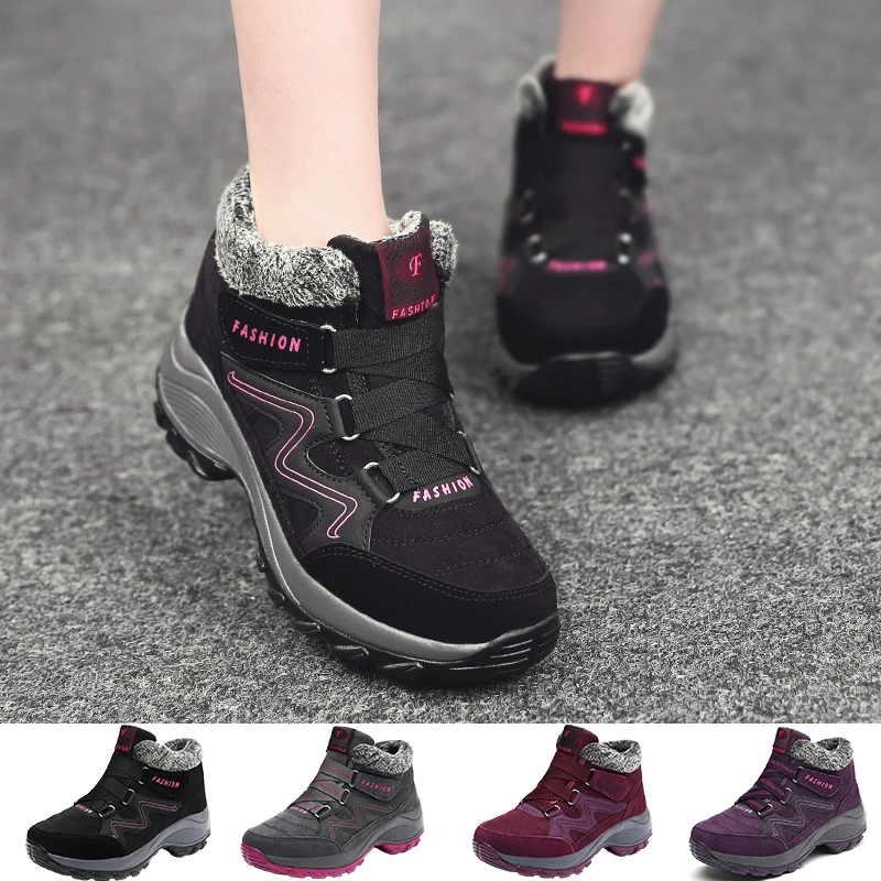 Women Boots 2021 Fashion Waterproof Snow Boots for Winter Shoes Women Casual Ankle Botas Mujer Warm Winter Boots
Women Boots 2021 Fashion Waterproof Snow Boots for Winter Shoes Women Casual Ankle Botas Mujer Warm Winter Boots
