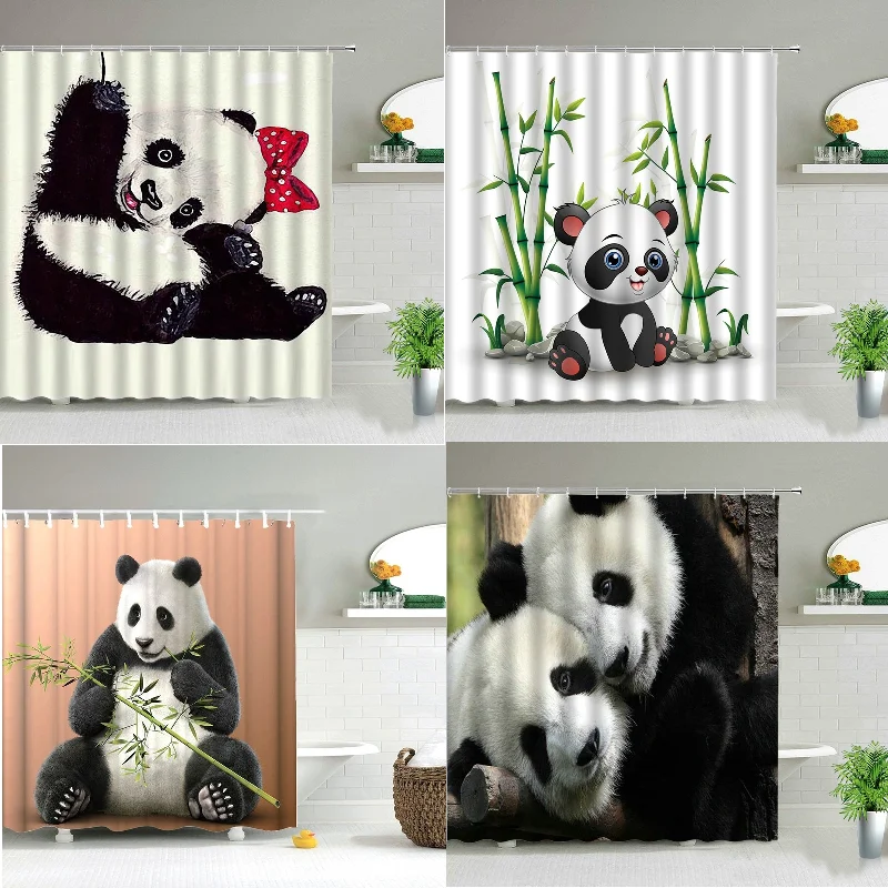 Cute panda pattern decorative curtains Shower curtain curtain in bathroom shower Curtains in the living room curtain bathroom
Cute panda pattern decorative curtains Shower curtain curtain in bathroom shower Curtains in the living room curtain bathroom
