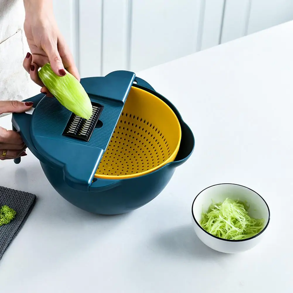 Vegetable Slicer Multifunctional Round Fruit Vegetable Spiralizer Cutter Shredder Noodle Spaghetti Maker Kitchen Tool
Vegetable Slicer Multifunctional Round Fruit Vegetable Spiralizer Cutter Shredder Noodle Spaghetti Maker Kitchen Tool
