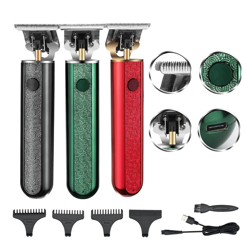 RESUXI Rechargable Hair Clipper Coldess Metal Hair cutting machine Barber Tools Style Tools hair cutter Styler dropshipping
RESUXI Rechargable Hair Clipper Coldess Metal Hair cutting machine Barber Tools Style Tools hair cutter Styler dropshipping