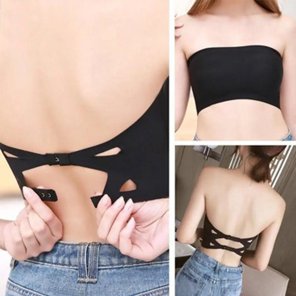 New One Piece Seamless Tube Tops Women Invisible Bra Bandeau Breathable Underwear Chest Strapless Intimates Bustier Wrapped S2A3
New One Piece Seamless Tube Tops Women Invisible Bra Bandeau Breathable Underwear Chest Strapless Intimates Bustier Wrapped S2A3