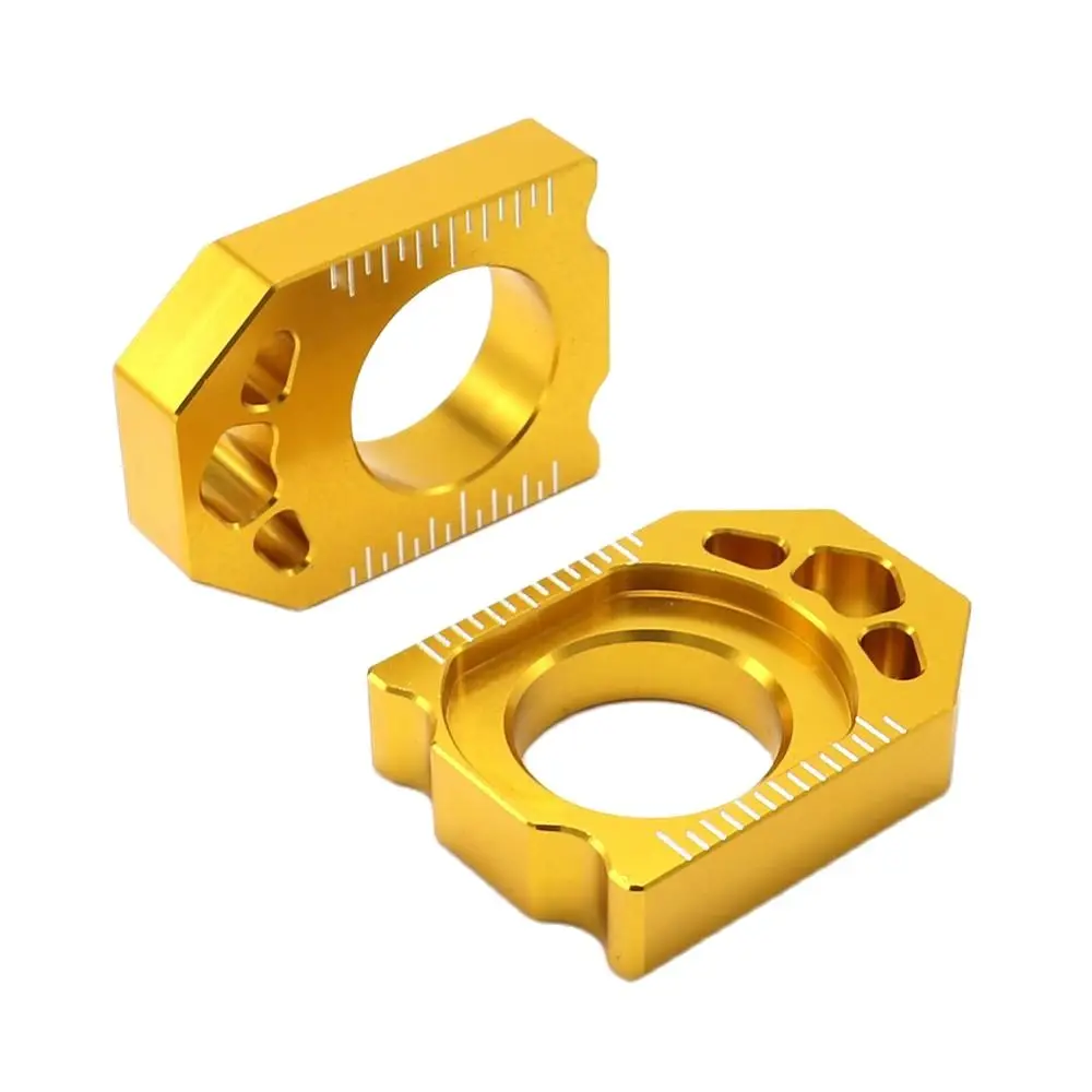 CNC Aluminum Rear Chain Adjuster Axle Blocks For SUZUK/I RMZ250 2004-2019 RMZ450 2005-2019 RMX450Z 2010-2017 Dirt Bike
CNC Aluminum Rear Chain Adjuster Axle Blocks For SUZUK/I RMZ250 2004-2019 RMZ450 2005-2019 RMX450Z 2010-2017 Dirt Bike