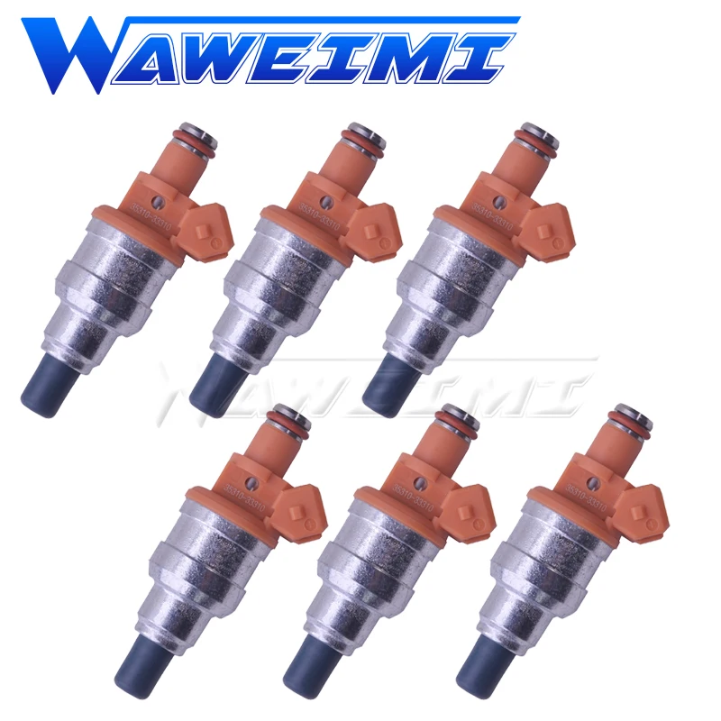 WAWEIMI 6×Fuel Injector 35310-33310 for Elantra/Sonata 1.8L 2.0L Genuine Quality Injectors Nozzles 
WAWEIMI 6×Fuel Injector 35310-33310 for Elantra/Sonata 1.8L 2.0L Genuine Quality Injectors Nozzles