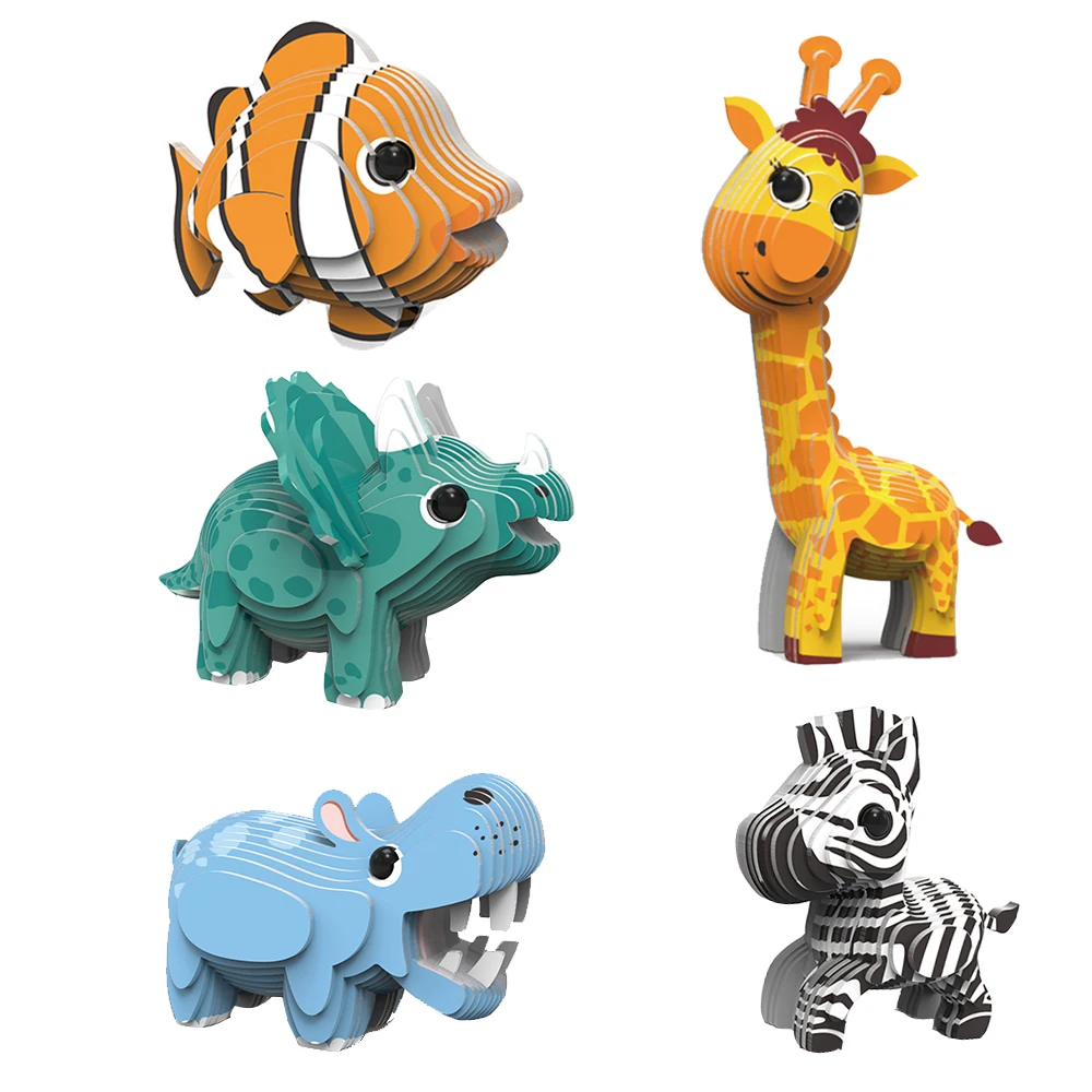 Children 3D Jigsaw Puzzle Cartoon Pre-school Magination Intellectual Educational Animal Shape Puzzle Gifts Toy for Adults Kids
Children 3D Jigsaw Puzzle Cartoon Pre-school Magination Intellectual Educational Animal Shape Puzzle Gifts Toy for Adults Kids