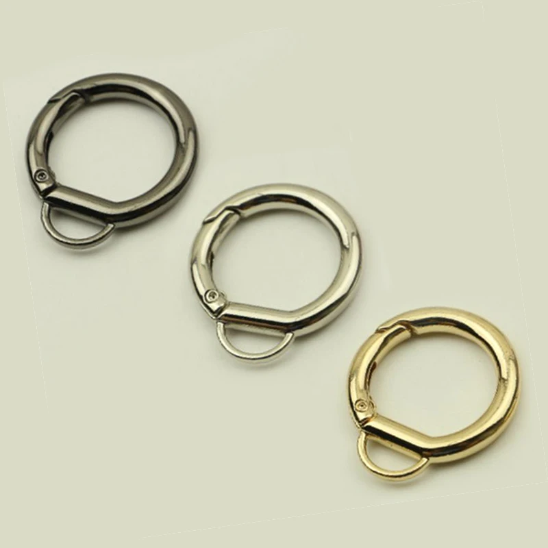 Spring Gate Double O Ring Openable Pendant Clasp Handbag Purse Shoulder Belt Strap Buckle Clip Trigger Bag Accessories
Spring Gate Double O Ring Openable Pendant Clasp Handbag Purse Shoulder Belt Strap Buckle Clip Trigger Bag Accessories