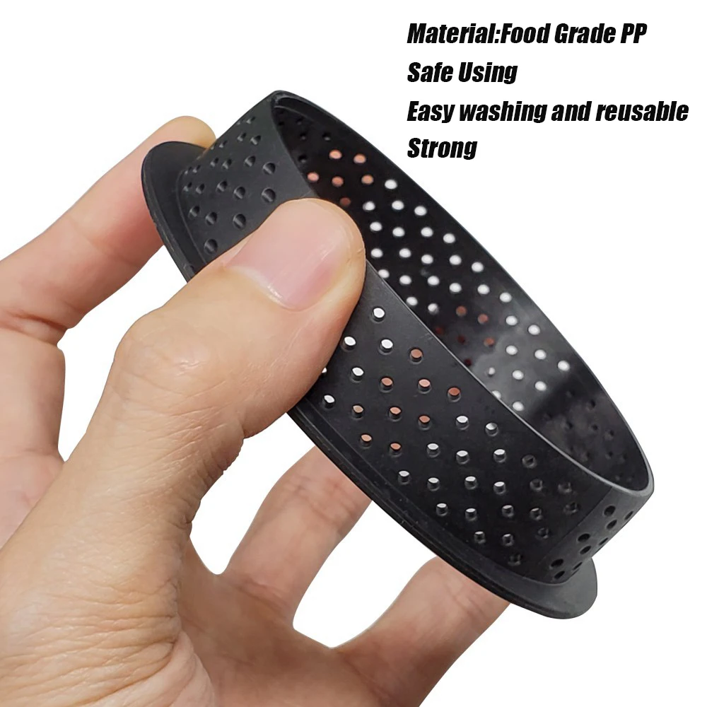 8pcs/set Non-stickTart Mold Tarte Ring Perforated Plastic Cutting Rings Mousse Circle Cutter DIY Baking Accessories Baking
8pcs/set Non-stickTart Mold Tarte Ring Perforated Plastic Cutting Rings Mousse Circle Cutter DIY Baking Accessories Baking