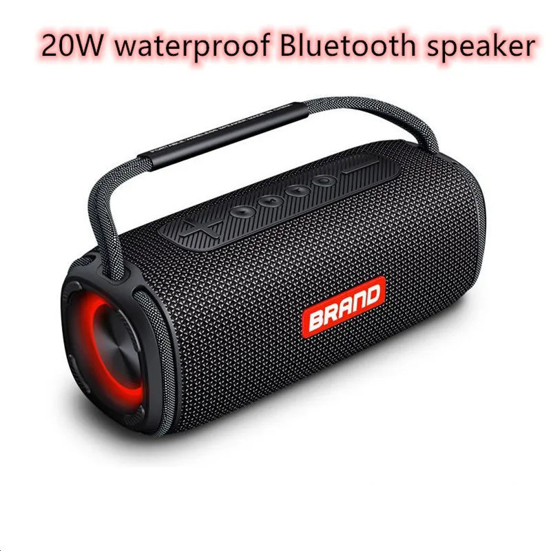 High-power portable bluetooth audio wireless TWS subwoofer X6 waterproof double speaker fabric desktop outdoor audio subwoofer
High-power portable bluetooth audio wireless TWS subwoofer X6 waterproof double speaker fabric desktop outdoor audio subwoofer