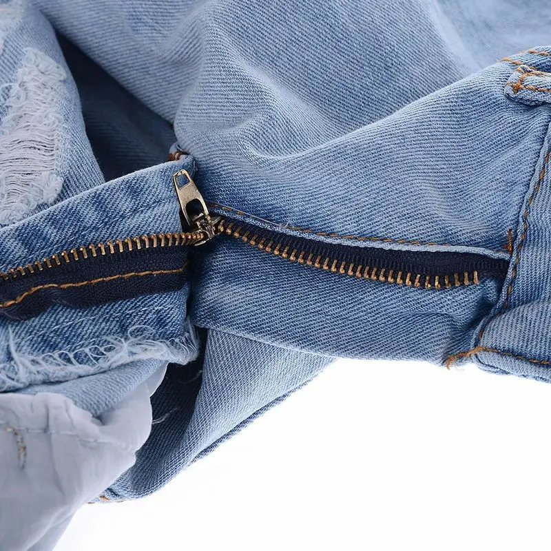 Sexy Ripped Damaged Jeans Women Skinny Full Length Pencil Pants Hole Trousers Casual Loose Retro Denim Pants
Sexy Ripped Damaged Jeans Women Skinny Full Length Pencil Pants Hole Trousers Casual Loose Retro Denim Pants