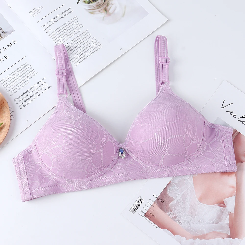 Summer Gather Simple And Natural Traditional Thin Cup Women's Floral Decoration Bra High-quality Comfortable Bra A B cup
Summer Gather Simple And Natural Traditional Thin Cup Women's Floral Decoration Bra High-quality Comfortable Bra A B cup