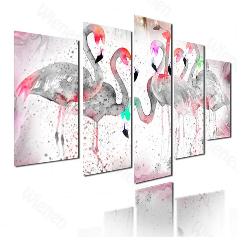 5 Pieces Canvas Paintings Home Decor Living Room Wall Decoration Pink Flamingo Animal Background Wall Art Decoration Paintings
5 Pieces Canvas Paintings Home Decor Living Room Wall Decoration Pink Flamingo Animal Background Wall Art Decoration Paintings