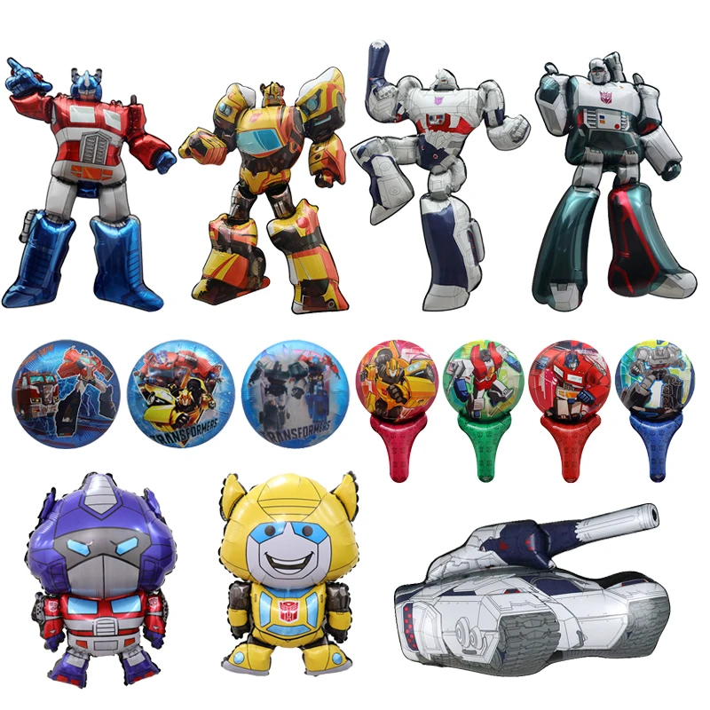 Transformers Optimus Prime Hornet Foil Balloon Cartoon Holding Stick Balloon Boy Birthday Party Decoration Baby Shower Balloons
Transformers Optimus Prime Hornet Foil Balloon Cartoon Holding Stick Balloon Boy Birthday Party Decoration Baby Shower Balloons