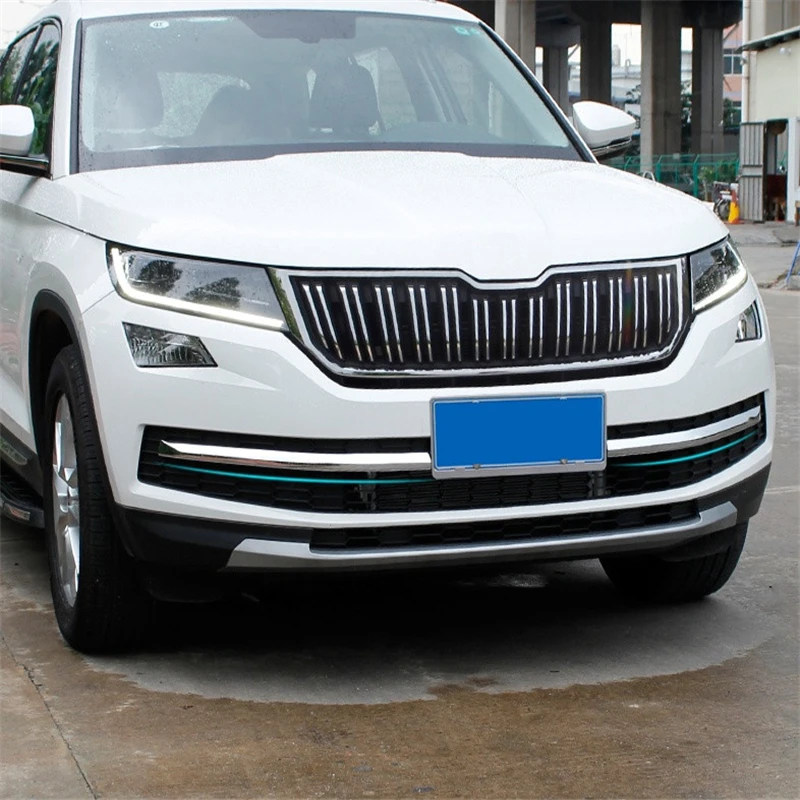 WELKINRY car cover for skoda Kodiaq NS7 2016 2017 2018 2019 ABS chrome front head face air intake grille grill assembly trim
WELKINRY car cover for skoda Kodiaq NS7 2016 2017 2018 2019 ABS chrome front head face air intake grille grill assembly trim