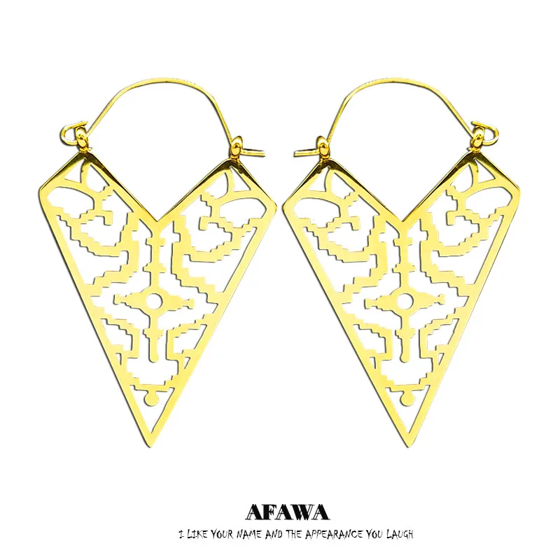 Geometry Stainless Steel Hoop Earings Women Gold Color Big Flower Earrings Women Round Boho Jewelry aros argolla boheme E9301S01
Geometry Stainless Steel Hoop Earings Women Gold Color Big Flower Earrings Women Round Boho Jewelry aros argolla boheme E9301S01