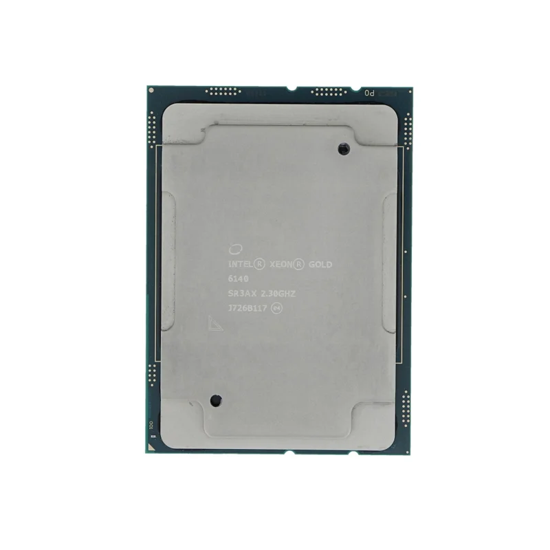 Процессор Intel Xeon Gold 6140, 2,3 ГГц, 18 ядер, 36-поточный, 24,75 МБ, Смарт кэш-память, ЦПУ 140 Вт LGA3647 для серверной материнской платы
Процессор Intel Xeon Gold 6140, 2,3 ГГц, 18 ядер, 36-поточный, 24,75 МБ, Смарт кэш-память, ЦПУ 140 Вт LGA3647 для серверной материнской платы