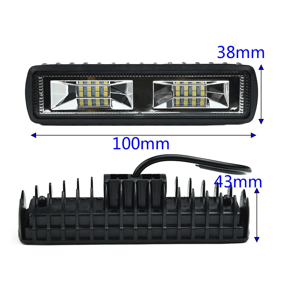 2X Fog Lamp Car Work Light Bar Spot Beam Driving Running Lamps 18W/12V 16LED SUV Off-Road Trucks Spotlight Led Work Light Bar
2X Fog Lamp Car Work Light Bar Spot Beam Driving Running Lamps 18W/12V 16LED SUV Off-Road Trucks Spotlight Led Work Light Bar