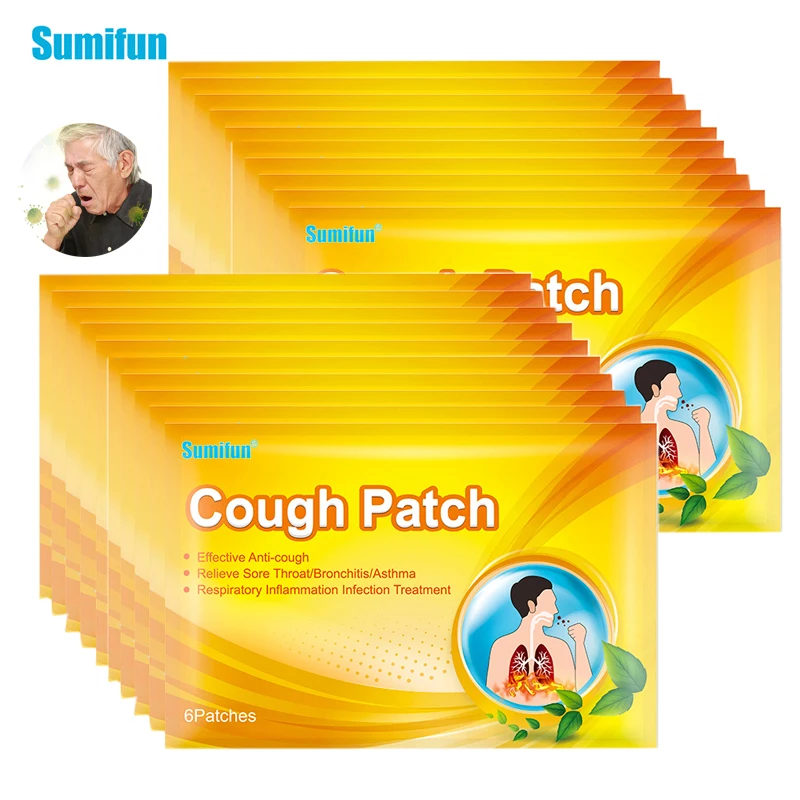 90-180pc Sumifun Stop Coughing Patch Anti-cough Plaster For Child Adult Cough Moisten Lung Protect Throat Herbal Medical Plaster
90-180pc Sumifun Stop Coughing Patch Anti-cough Plaster For Child Adult Cough Moisten Lung Protect Throat Herbal Medical Plaster
