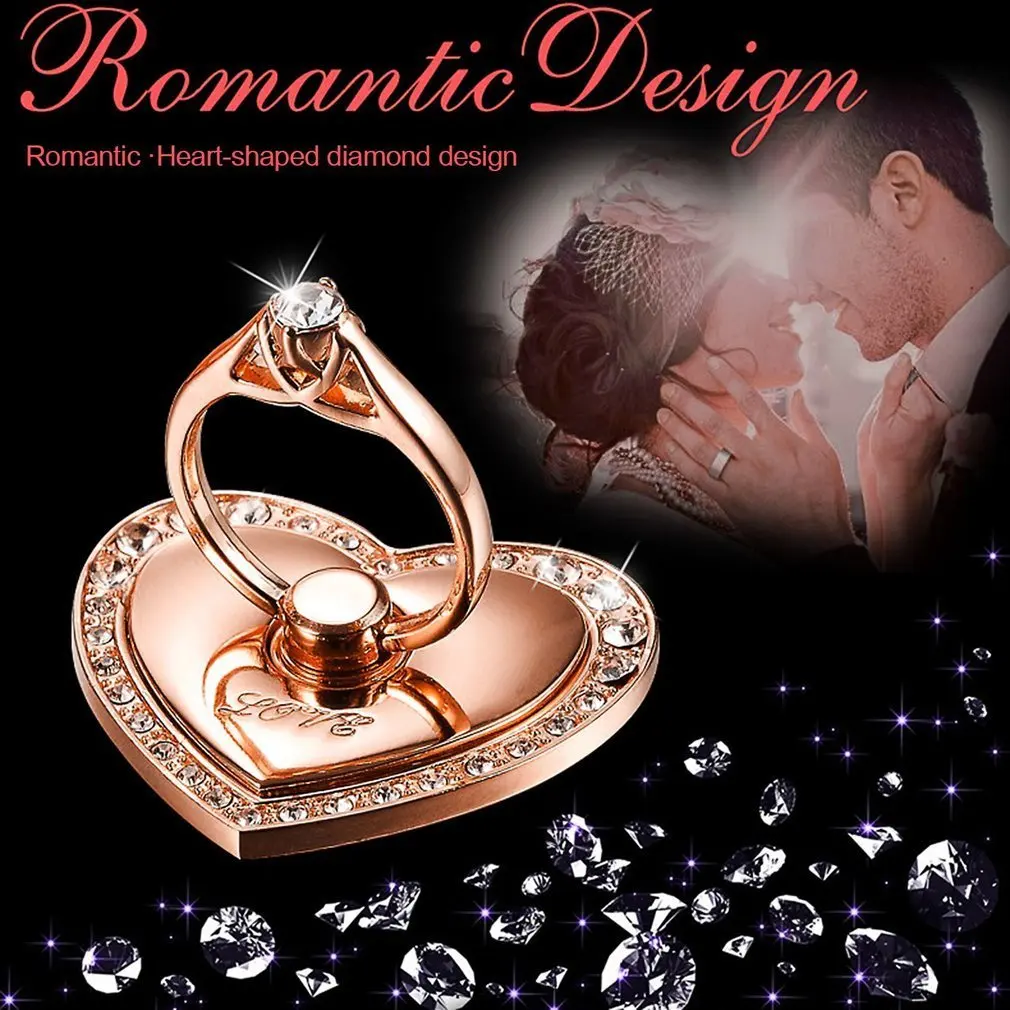 Luxury Heart Shape Diamond Finger Ring Holder Universal Mobile Phone Stand For iPhone X 8 7 Plus Samsung S9 S8 All Smartphones
Luxury Heart Shape Diamond Finger Ring Holder Universal Mobile Phone Stand For iPhone X 8 7 Plus Samsung S9 S8 All Smartphones