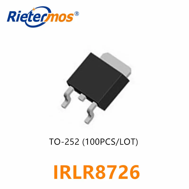 

100 шт. IRLR8726 TO-252 IRLR8726TRPBF TO252 LR8726 N-CHANNEL 30V сделано в Китае