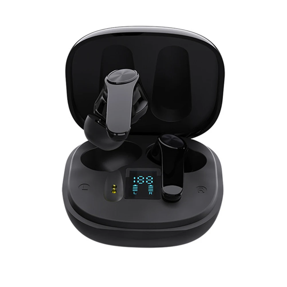 XT18 TWS Earphone Wireless Bluetooth-compatible 5.0 Headphone Sport Headset Waterproof Microphone Music Earphones 45mAh Battery
XT18 TWS Earphone Wireless Bluetooth-compatible 5.0 Headphone Sport Headset Waterproof Microphone Music Earphones 45mAh Battery