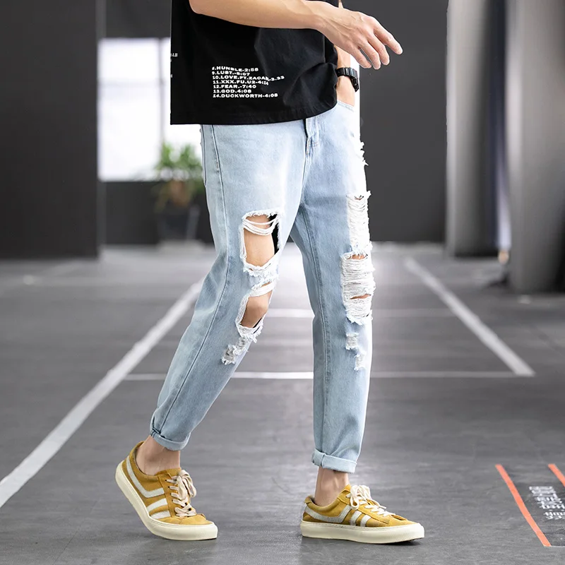 Casual Cool 2021 Men's pants Trousers baggy Jeans for men Stretch Slim Denim Jean man
Casual Cool 2021 Men's pants Trousers baggy Jeans for men Stretch Slim Denim Jean man