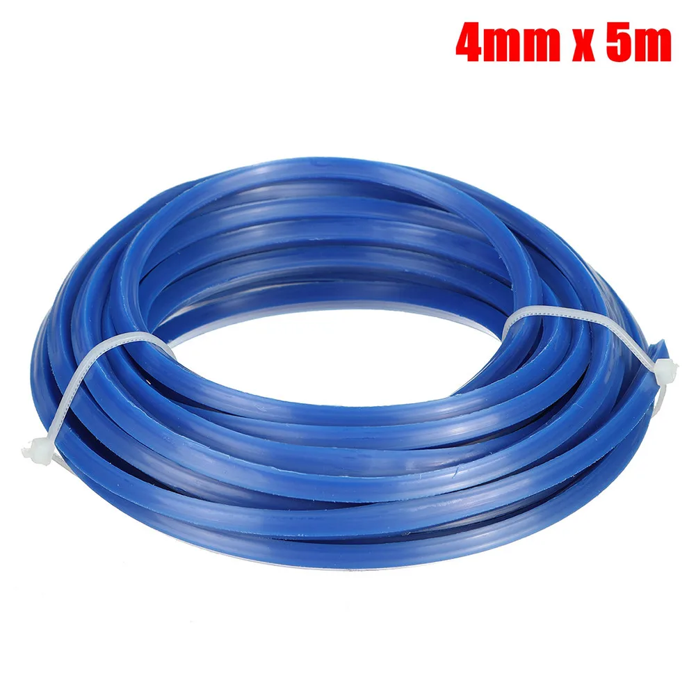 4mm X10m Lawn Mower Trim Line Blue Nylon Square Trimmer Strimmer Line Brushcutter Cord Rope Garden Trimmer Spool Works
4mm X10m Lawn Mower Trim Line Blue Nylon Square Trimmer Strimmer Line Brushcutter Cord Rope Garden Trimmer Spool Works