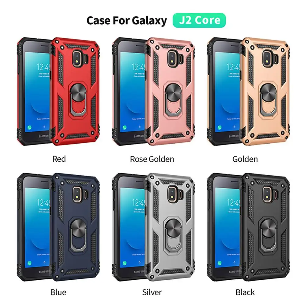 

For Samsung Galaxy J2 Core SM-J260F Case Kickstand Armor Covers For Samsung J2 Core J2 J7 PRIME J5 J7 Magnet Phone case Fundas