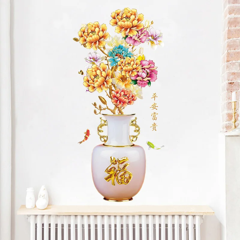 Flower Wall Sticker Teenager Living Room Bedroom Decoration Accessories Wall Decals Aesthetic Poster 3D Vase Wallpaper
Flower Wall Sticker Teenager Living Room Bedroom Decoration Accessories Wall Decals Aesthetic Poster 3D Vase Wallpaper