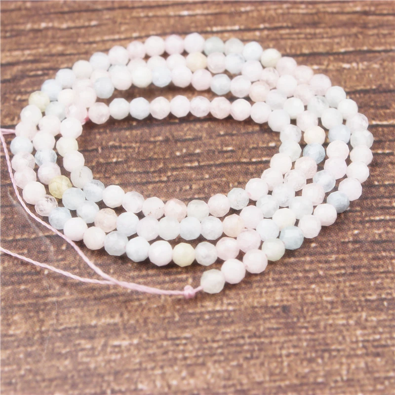 LanLi 2/3mm morganite small beads fashion jewelry interval loose beads DIY bracelet necklace earrings and accessories
LanLi 2/3mm morganite small beads fashion jewelry interval loose beads DIY bracelet necklace earrings and accessories