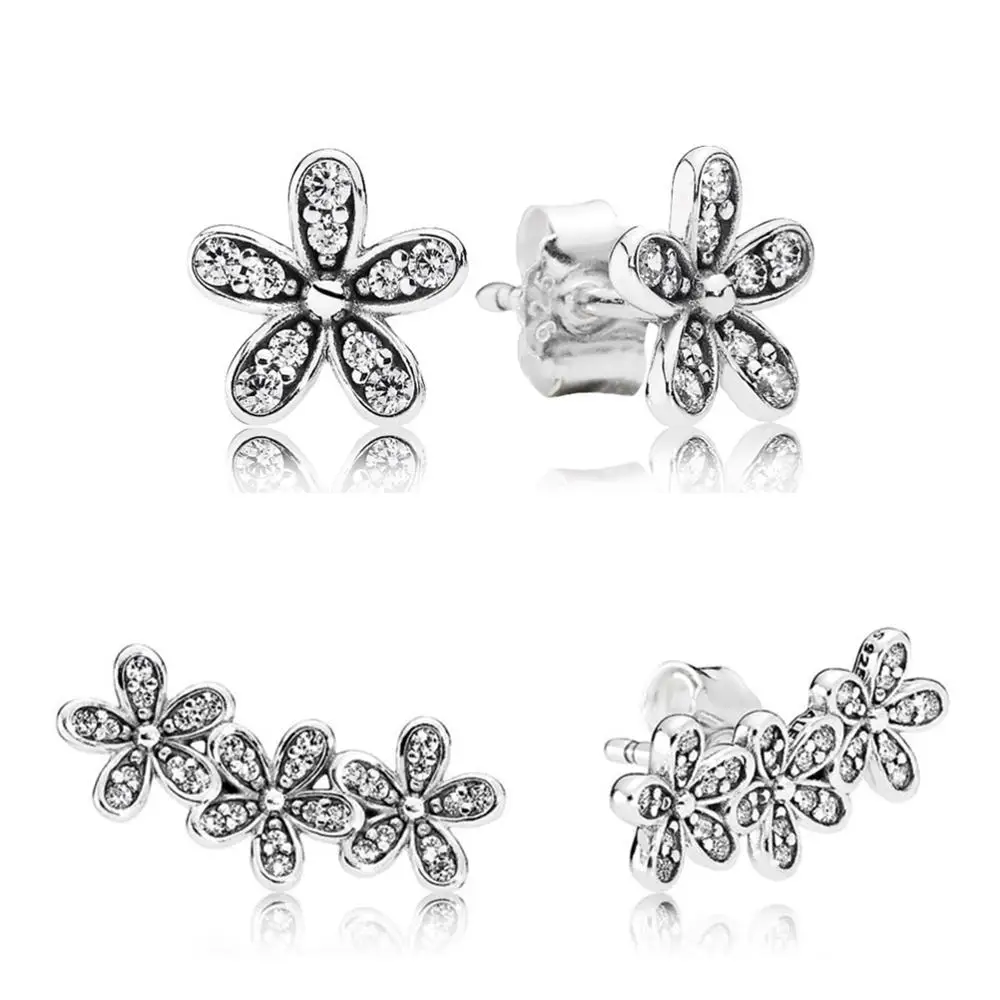 BaoFuNew 925 пробы серебряные серьги-пуссеты изысканный Дейзи три серьги в форме хризантемы Для женщин подарок изысканные ювелирные изделия 
BaoFuNew 925 пробы серебряные серьги-пуссеты изысканный Дейзи три серьги в форме хризантемы Для женщин подарок изысканные ювелирные изделия