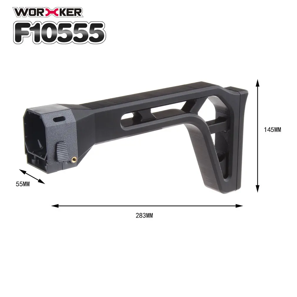 Worker Mod Shoulder Stock Tail Stock Buttstock Toy Gun Accessories Replacement Kit For Nerf N-strike Elite Series DIY Toy Guns
Worker Mod Shoulder Stock Tail Stock Buttstock Toy Gun Accessories Replacement Kit For Nerf N-strike Elite Series DIY Toy Guns