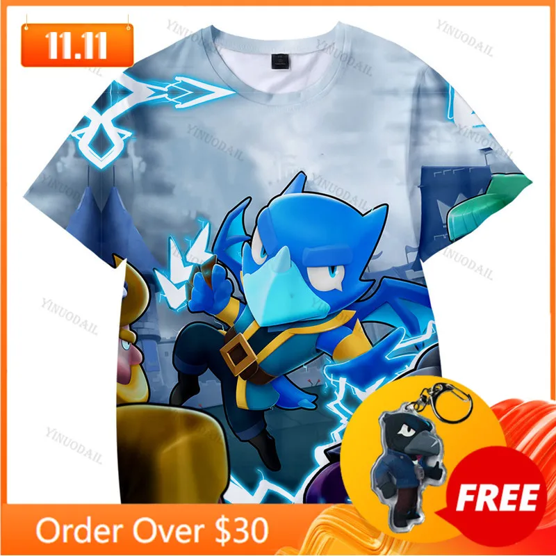 Shooter Kids T-shirt Shooting Game Spike 3D Tshirt Tops Boys Girls MAX Nita Cartoon Shirt Tops Teen Clothes
Shooter Kids T-shirt Shooting Game Spike 3D Tshirt Tops Boys Girls MAX Nita Cartoon Shirt Tops Teen Clothes