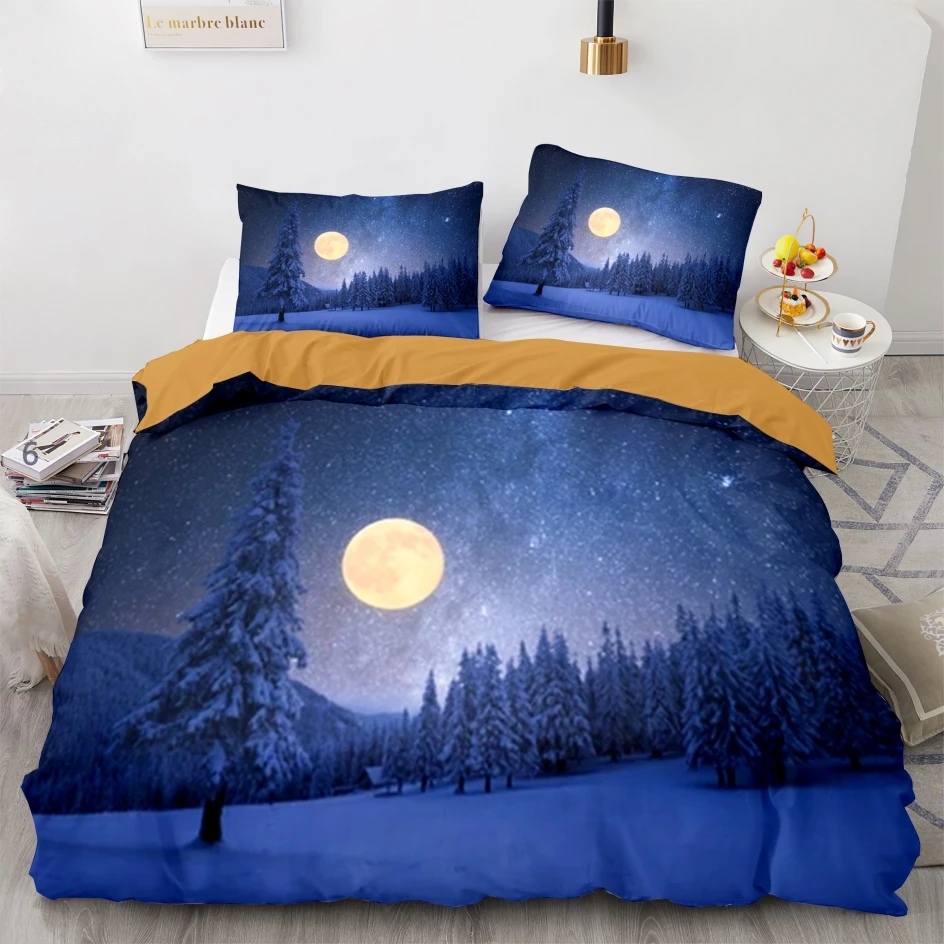 Space Galaxy Aurora Sunset Glow Bedding Set Single Twin Full Queen King Size Sky Stars Moon Bed Set Kid's Kid Duvetcover 13
Space Galaxy Aurora Sunset Glow Bedding Set Single Twin Full Queen King Size Sky Stars Moon Bed Set Kid's Kid Duvetcover 13